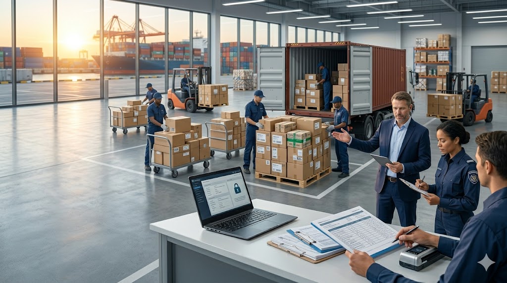 LCL consolidation cargo handling and packaging